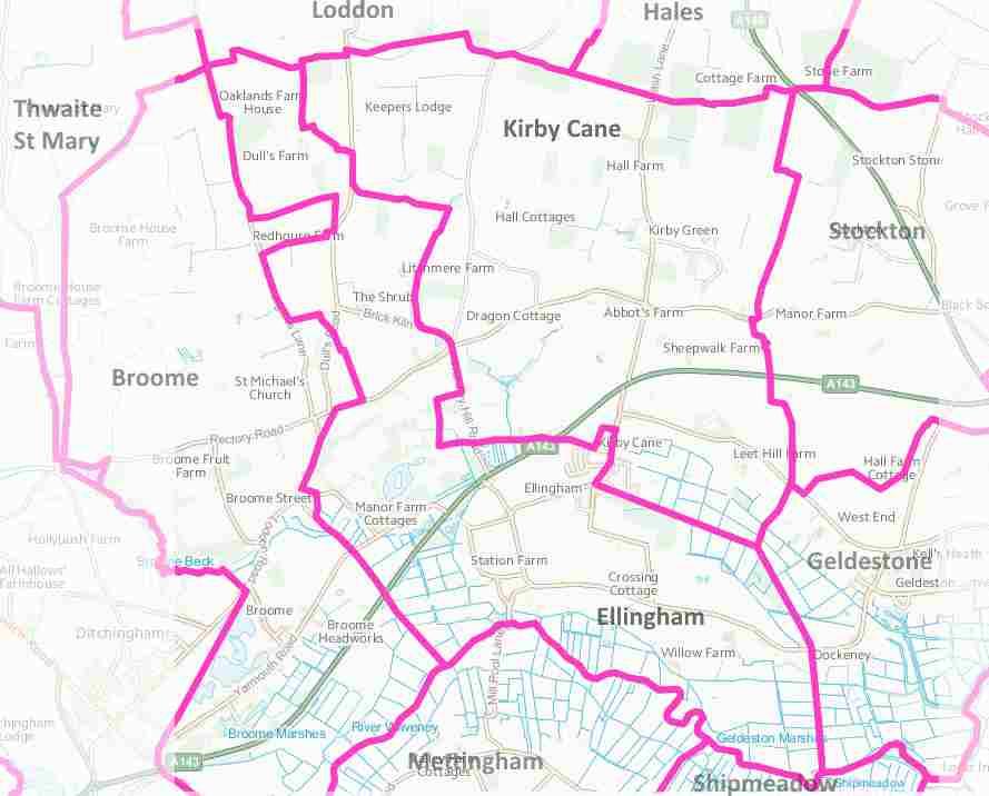Parish boundaries